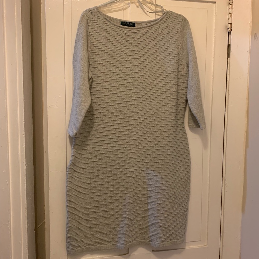 Grey Ralph Lauren Sweaterdress
